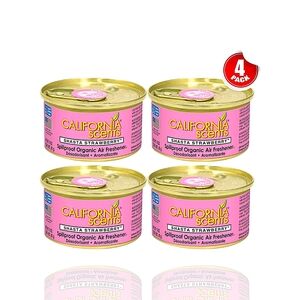 California Scents Shasta Strawberry Spillproof Organic Air Freshener 1.5oz Cans